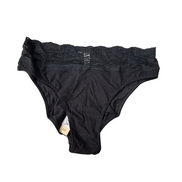 Cosabella Women's Black Dolce High Rise Bikini Size L - Picture 4 of 8